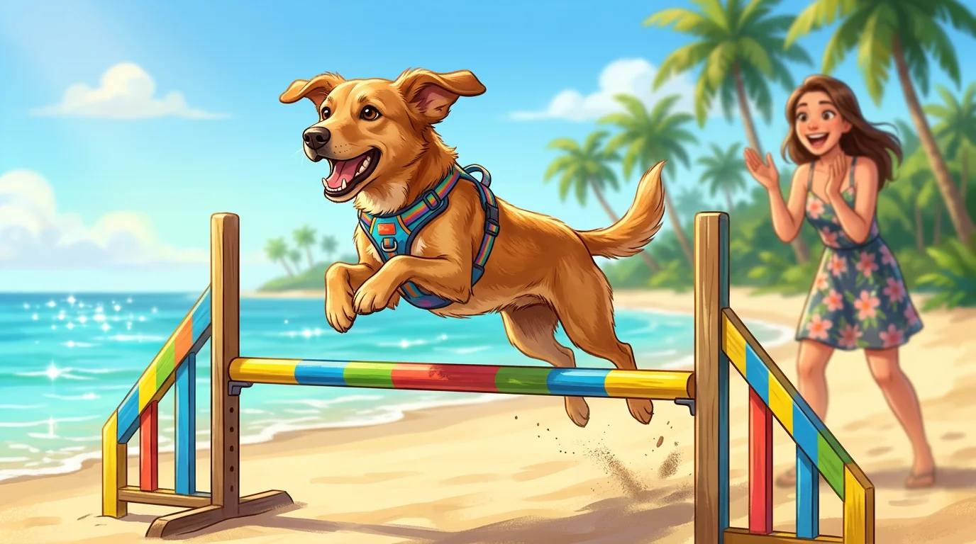 Пляжное соревнование для собак HI! DOGS 2026 на Пхукете