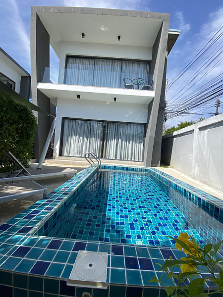 Вилла с 2 спальнями и бассейном в комплексе Villa Sumalee Project, пляж Равай